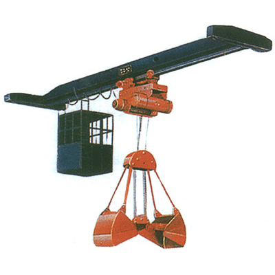 tipo singola gru a benna Crane Equipped With Electric Hoist sopraelevato di 5T LZ della trave