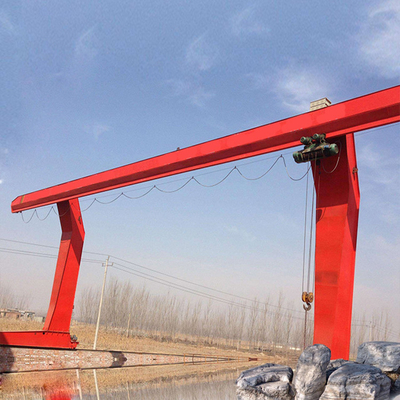 10 tonnellate L tipo singolo cavalletto Crane With Electric Hoist 9.2m/Min della trave