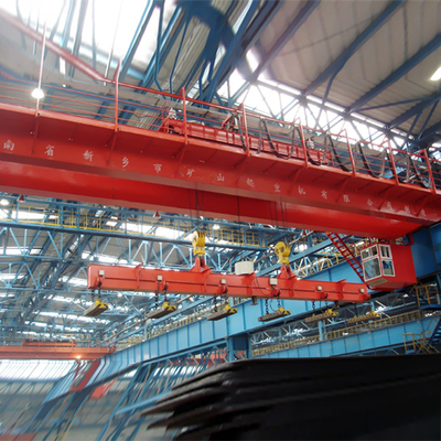 40 tipo gru a ponte di tonnellata QL del tester 30 della doppia gru della fabbrica di acciaio