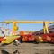 A3 all'aperto 20 tonnellate di portata 30M Single Girder Gantry Crane With Electric Hoist